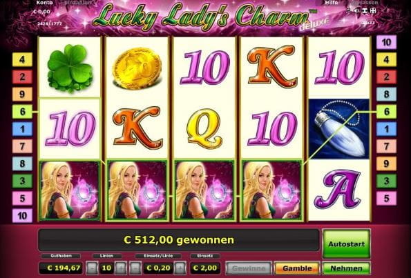 Lucky Lady´s Charm Deluxe Online
